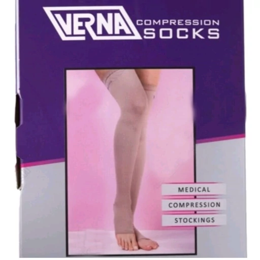 جوراب واریس ورنا BD بدون کفه زیر زانو - Image 2
